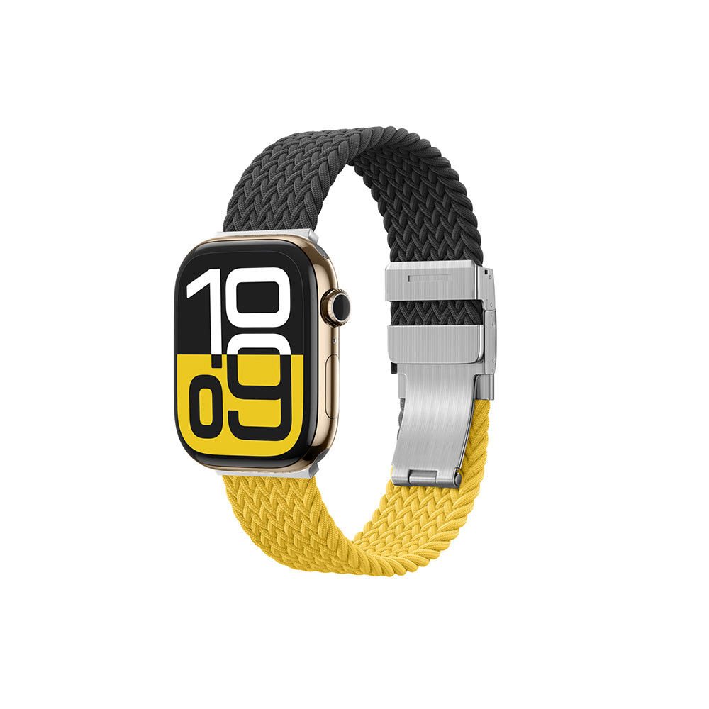Amazingthing Glamour Blend Apple Watch 46mm Hasır Kordon - 1 Amazingthing Glamour Blend Apple Watch 46mm Hasır Kordon - 1